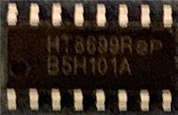 HT8699内置BOOST升压的2×5.5W立体声音频功率放大器