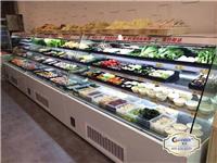 合肥蔬果冷藏柜超市水果保鲜柜串串香风幕柜火锅加湿喷雾