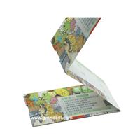 折叠装卷装景点门票连续印刷ktv优惠卷可打印印刷定制易撕