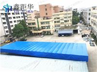 湛江吴川市厂房活动蓬可移动汽车棚工地施工帐篷价格