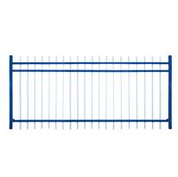 锌钢围墙护栏价格 锌钢护栏厂家报价 蓝白束管围栏生产