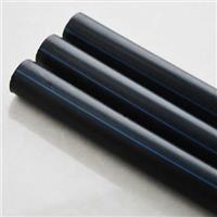 润硕管业黑色聚乙烯dn110pe给水管材规格