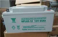 原装汤浅蓄电池NPL65-12阀控式铅酸免维护12v65ah消防应急通信用