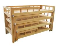 贵州铜仁幼儿园实木高低床/实木上下床定做，厂家直销