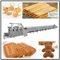 威化饼干机器成套设备 饼干成型机械设备 饼干包装生产线