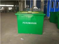 山东加厚660升铁质垃圾箱 可分类垃圾桶厂家直销
