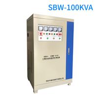 西安工厂设备用稳压器 SBW-120kva三相全自动补偿式稳压器