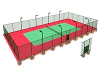 篮球场围网|网球场围网|足球围网灯光设施厂家