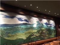 上海墙绘咖啡厅面包店墙体彩绘特色小吃手绘墙壁画
