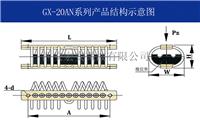 西安宏安工业设备用GX-20AN型钢丝绳隔振器