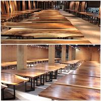 厂家直销实木办公桌 大板桌乌金木实木大板 原木实木大板桌尺寸可定制