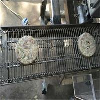 南瓜饼玉米饼挂糊机上浆裹糠油炸设备全自动生产线