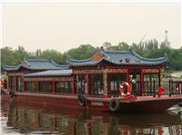 江南木船厂家直销 西湖画舫船 打牌喝茶船价位 室内装饰木船价格