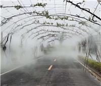 重庆公园加湿降温喷淋系统美化空气喷雾设备厂家