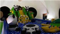 大型熊猫岛设备现货租赁*海洋球池租赁
