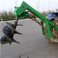 挖坑机农用树苗挖穴机械打孔机 厂家直销拖拉机悬挂式挖坑机