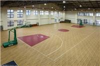 信华体育运动木地板 篮球实木地板厂家