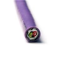 西門子profibusDP通訊紫色兩芯雙層屏蔽總線電纜線6XV1830-0EH10