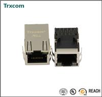 RJ45集成网络变压器TRJ0011EBNL10/100Base-TX RJ45Trxcom