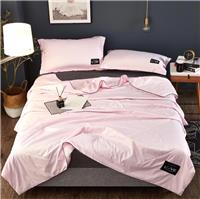 床上四件套-粉色薄款