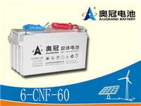 奥冠蓄电池CNF60-12太阳能光伏路灯**胶体蓄电池