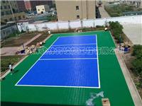 拼装地板排球场施工建设-塑胶排球场专业施工建设工程厂家