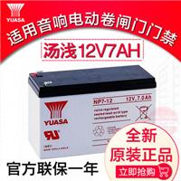 汤浅YUASA NP7-12免维护蓄电池 12V7AH