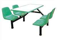 支持安装玻璃钢餐桌凳 不锈钢餐桌椅