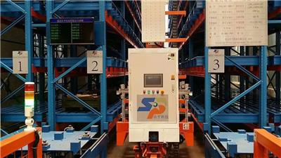 重庆社平智能装备自动化立体仓库ZX3T型堆垛机式立体仓库还有AGV搬运机器人AS堆垛机