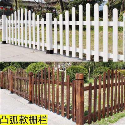 义马市防腐木围栏护栏 围栏