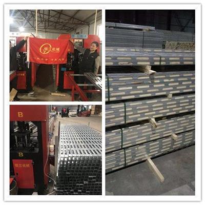 沧州全自动钢包木冲孔机公司 钢木方冲孔机