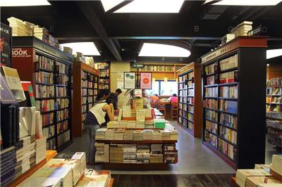 书店**书架 可拆装铁书架 六层双面存放书架 钢制书架厂家直销