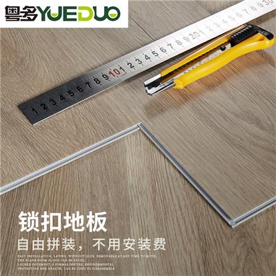 广东品牌工厂I SPC 环保石塑地板的十一大优势 粤多生产
