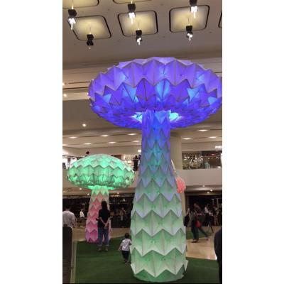 像蘑菇的树灯/商场展览蘑菇树/互动树灯