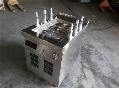商用电磁炉全自动升降煮面炉立式六头电煮面炉九孔汤面炉定制