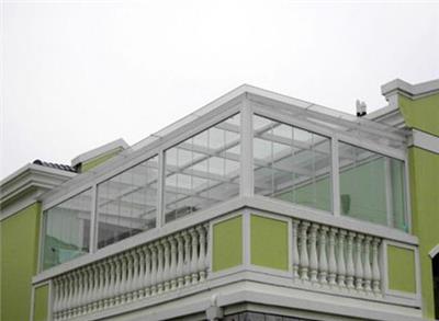 阳台玻璃钢雨蓬定制