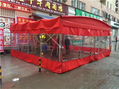 南京推拉雨棚移动伸缩停车位遮阳棚户外帐篷推拉蓬