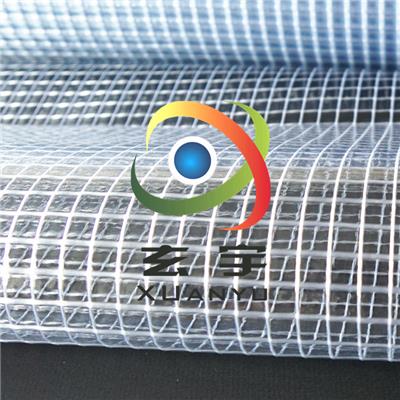 浙江工厂现货供应3x3大格子透明夹网布