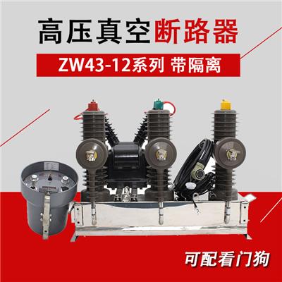 ZW32-12高压真空断路器10kv手动隔离看门狗户外柱上开关