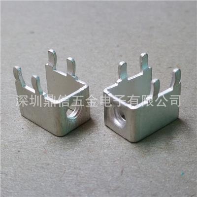 深圳厂家 PCB-2 焊接端子 四脚焊座 M3M4 侧卧式端子