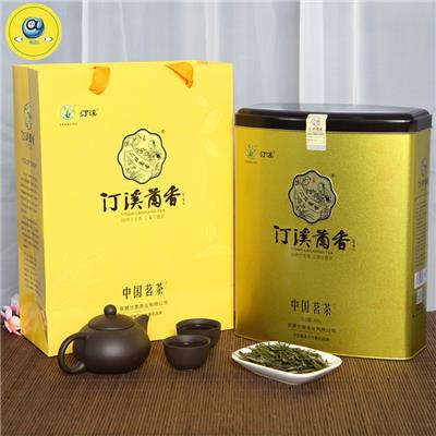 汀溪兰香品牌绿茶系列-“黄腰圆听”款2019明前茶一级一等茶叶
