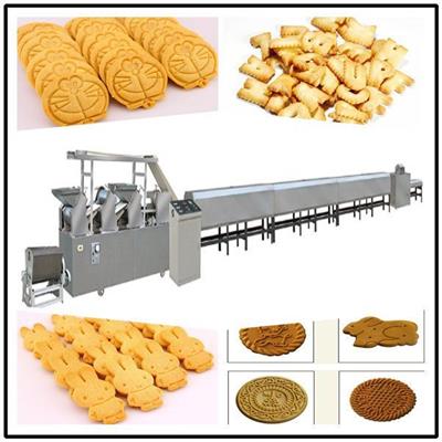 全自動餅干加工設備 餅干包裝機設備 求購餅干生產線