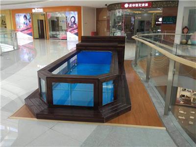 珠海喂奶鱼池销售 亚克力鱼池生产厂家 广东吃奶鱼池报价