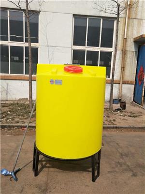 供应1吨加药箱洗洁精搅拌桶PE1000L水处理搅拌桶