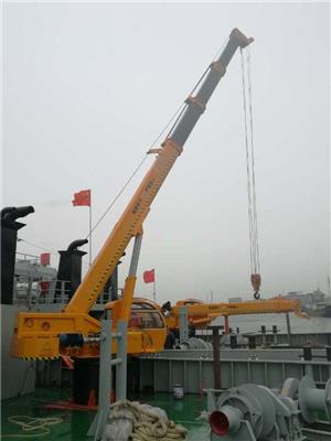 济宁市船吊码头吊/6吨船吊 12吨船吊 甲板吊船用起重机