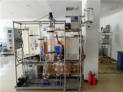 武汉刮膜式分子蒸馏装置AYAN-F60短程蒸馏器
