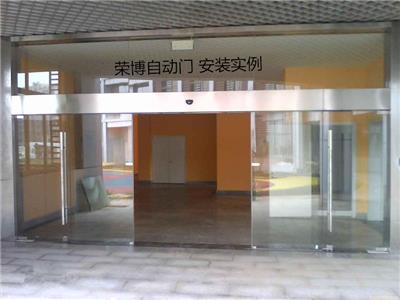 重庆市渝中区玻璃滑轨自动门感应门平移电动门安装
