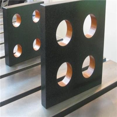 恒量机械生产铸铁方箱对弧样板定制直角尺弯板