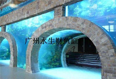 广州鱼缸品牌、海珠区鱼缸设计、海水鱼缸
