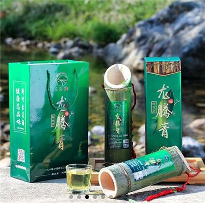自然发酵龙腾青生态竹酒